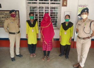 घर से भागी किशोरी पकड़ी गई