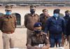 पुलिस मुठभेड़ में हिस्ट्रीशीटर हत्थे चढ़ा