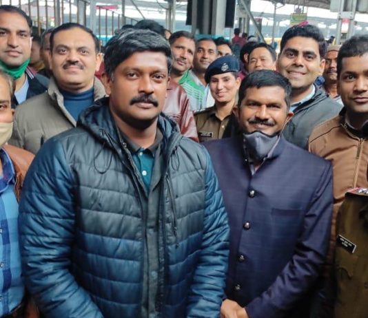 मंडल सुरक्षा आयुक्त जेथिन बी राज का स्थानान्तरण, विदाई