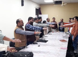 विद्यालयों के पुनः संचालन की तैयारियों का स्थलीय निरीक्षण