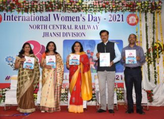 कोविड काल में विशिष्ट सेवा प्रदान करने वाली 26 महिला रेल कर्मी सम्मानित