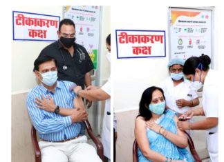 डीआरएम सहित 102 रेल कर्मियों ने लगवाया कोविड वैक्सीन