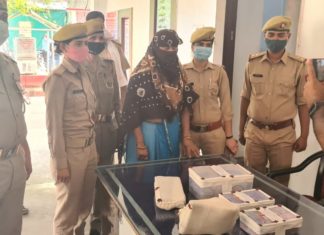सरे बाजार दिनदहाड़े माल उड़ाने वाली शातिर हत्थे चढ़ी