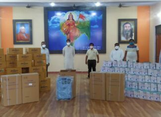 कोरोना में आरएसएस व सेवा भारती जरूरत मंदों की मददगार बनी