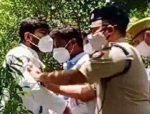 सीएम से मिलने पहुंचे जूड़ा को धक्का मुक्की कर हिरासत में लिया