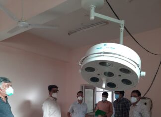 सांसद ने गोद लिया कैंट अस्पताल, किया निरीक्षण