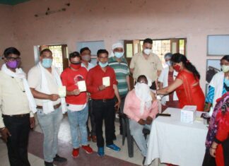 मीडिया कर्मियों के लिए कोविड से बचाव हेतु टीकाकरण शुरू