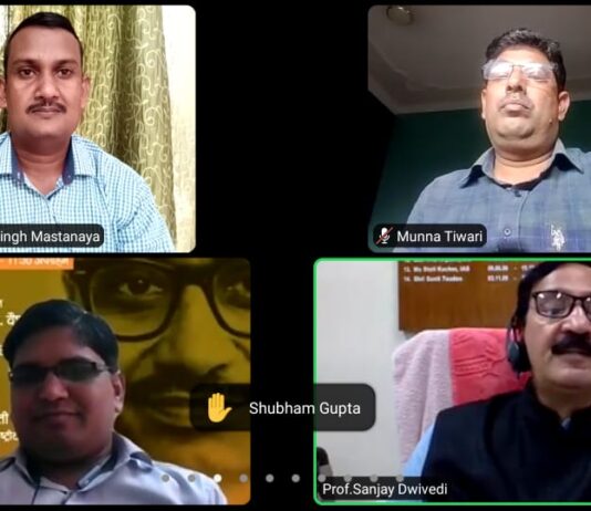 अच्छे और मौलिक शोध पर काम करने की जरूरत : प्रो. द्विवेदी