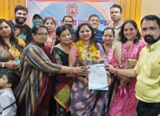 उप्र महिला व्यापार मंडल महानगर की कमान माला मेहरोत्रा को सौंपी