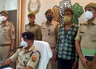 न्यायालय की हवालात की सलाखें तोड़कर भागा हत्यारोपी 4 बर्ष बाद गिरफ्तार