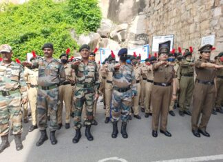 32 यूपी गर्ल्स बटालियन एनसीसी झांसी द्वारा “फ्रीडम वॉक”