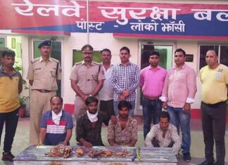 लोको शेड में खड़े कोच से चोरी गई कपलर वाइरिंग टुकड़ों में बरामद