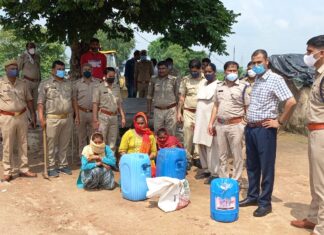 कबूतरा डेरा गोरामछिया व बम्हरौली में छापा