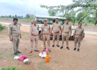 अवैध शराब के अड्डों पर ताबड़तोड़ छापे