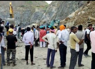 खदान में कई फुट ऊंचाई से गिरे पत्थरों में दबने से महिला श्रमिक की दर्दनाक मौत