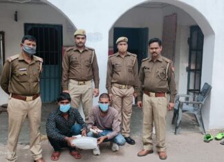 लूट के 16 हजार रुपए व तमंचे, कारतूसों सहित दो हत्थे चढ़े