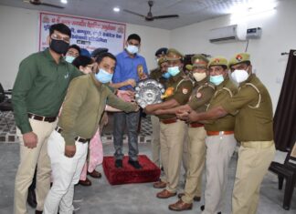 चल बैजन्ती शील्ड जनपद कानपुर नगर को मिली