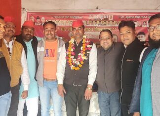 अमित खटीक को सपा के झांसी जिला सचिव का दायित्व