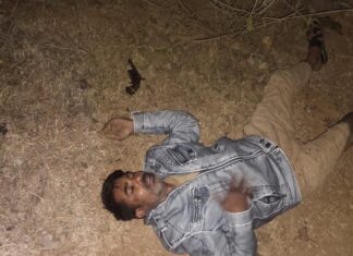 रात के अंधेरे में अन्तर्जनपदीय गैंग से मुठभेड़ में एक शातिर घायल