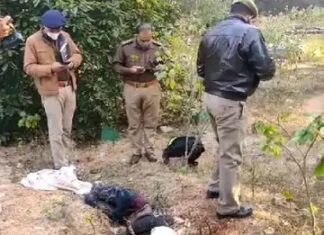 झांसी में कब्रिस्तान में युवक की हत्या