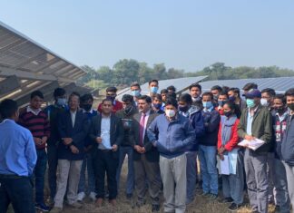 भेल के सौर ऊर्जा प्लांट की तकनीक की बारीकियों से रू-ब-रू