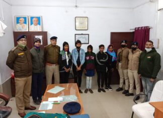आरपीएफ ग्वालियर मेरी सहेली टीम द्वारा ट्रेन से छत्तीसगढ़ की 5 नाबालिक लड़कियां बरामद