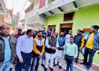 सपा प्रत्याशी सीताराम कुशवाहा के समर्थन में जिलाध्यक्ष का तूफानी जनसम्पर्क