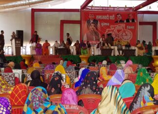 सपा की जबर्दस्त लहर में महिलाओं की भागीदारी : डॉ चन्द्रपाल सिंह