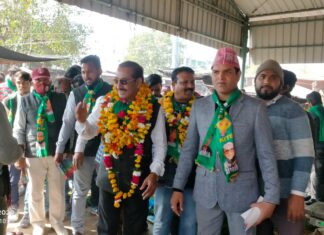 प्रत्याशी सादिक अली को मिल रहे समर्थन से समर्थकों में उत्साह