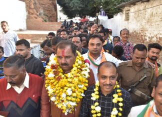 गृहमंत्री अमित शाह के झांसी आगमन से भाजपाइयों में जोश