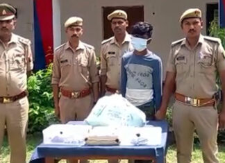 सीसी टीवी फुटेज से पकड़ा शातिर वर्तन चोर