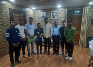 अभा अंतर वि वि प्रतियोगिता में सोनकर को सिल्वर