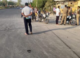 रफ्तार का कहर : धर्मकांटा पर दो युवकों को वाहन ने रौंदा, एक की मौत दूसरा घायल