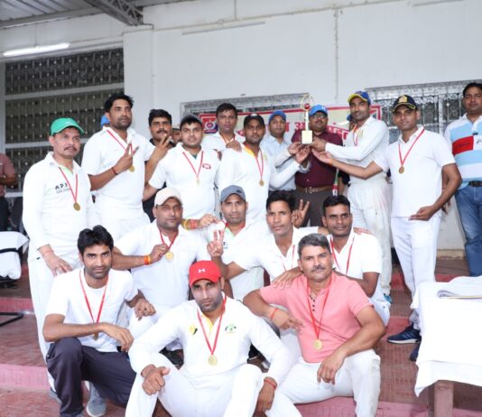 R P F अंतर मंडलीय क्रिकेट प्रतियोगिता : आगरा मंडल की टीम ने फाइनल मैच जीता