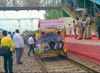 गाडी को 120 किमी.प्रति घंटा की स्पीड से दौड़ा कर लिया ट्रायल