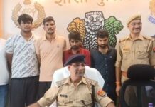 10 लाख के गाँजे की खेप बरामद, दो अंतर्राज्यीय तस्कर व दो खरीददार दबोचे