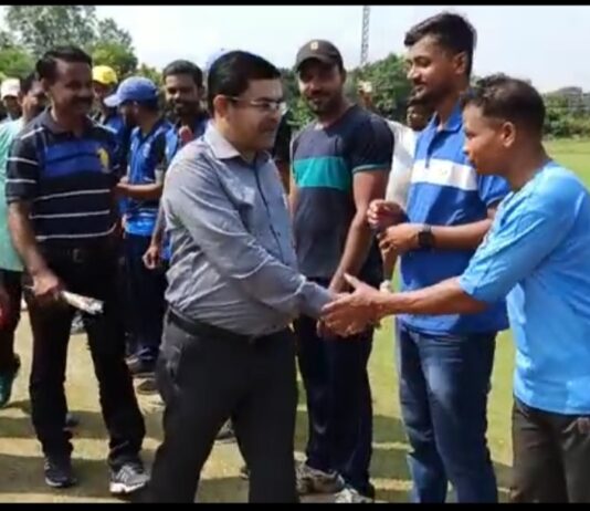 रेल कर्मियों की अन्तर विभागीय क्रिकेट प्रतियोगिता