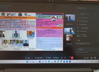 वैश्विक स्तर पर मशरूम की मांग को पूरा करने में भारत महत्वपूर्ण भूमिका निभा सकता है : डॉ प्रभात कुमार