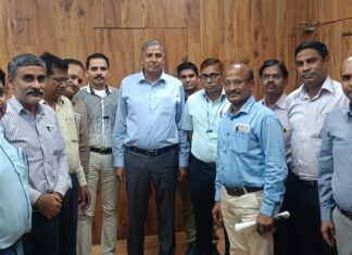 ज्वलंत मुद्दों पर चीफ सीएमई को एनसीआरईएस ने दिया ज्ञापन