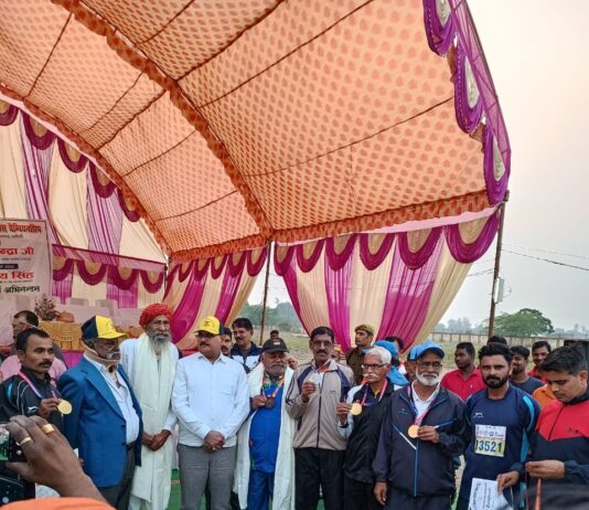 मिश्रीलाल, हरविंदर व सविता ने उप्र मास्टर एथलेटिक चैंपियनशिप में गोल्ड मेडल जीते