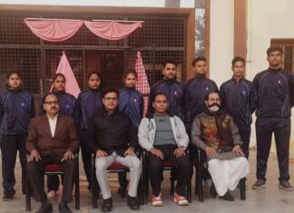 बुंदेलखंड विश्वविद्यालय महिला वर्ग व पुरूष वर्ग की आर्चरी टीम गठित