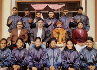 B U योगा की टीम अखिल भारतीय अंतर विश्वविद्यालय प्रतियोगिता हेतु भुवनेश्वर रवाना
