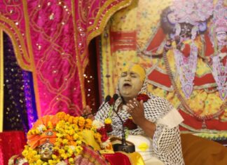 समस्त पापों की जड है लोभ : महंत राधामोहन दास