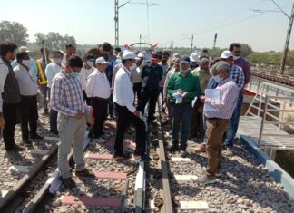 ऐतिहासिक उपलब्धि : झांसी से भीमसेन 205.86 किमी का रेल खंड का दोहरीकरण का कार्य पूर्ण
