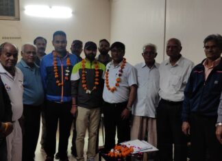 झांसी जिला वॉलीबॉल संघ के पदाधिकारी मनोनीत