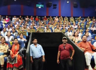 सैंकड़ों छात्र-छात्राओं व शिक्षक /शिक्षिकाओं ने देखी “द केरला स्टोरी”