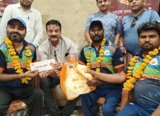 झांसी के 3 दिव्यांग खिलाड़ियों को व्हील चेयर भेंट करेंगे डॉ संदीप सरावगी