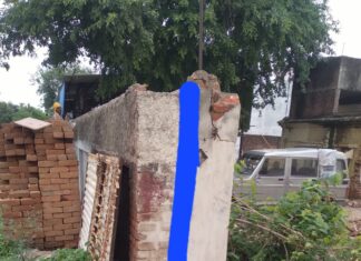 रेलवे की बाउंड्री वॉल क्षतिग्रस्त प्रकरण में आरपीएफ ने की त्वरित कार्रवाई