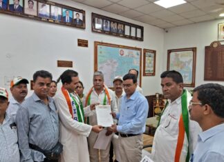 एनपीएस का विरोध व पुरानी पेंशन लागू करने को NCRES ने किया प्रदर्शन