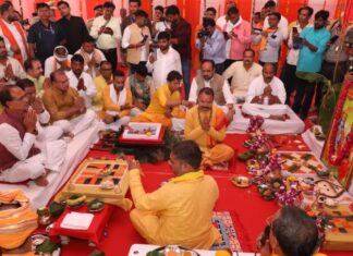 ओरछा में एक नये सूर्य का उदय, श्री रामराजा सरकार लोक का शिलान्यास